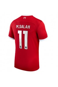 Liverpool Mohamed Salah #11 Voetbaltruitje Thuis tenue 2023-24 Korte Mouw